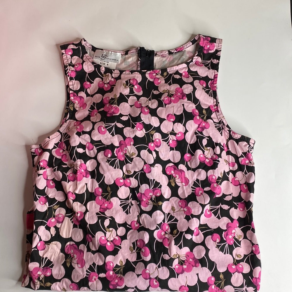 Byer California Pink Cherry Dress